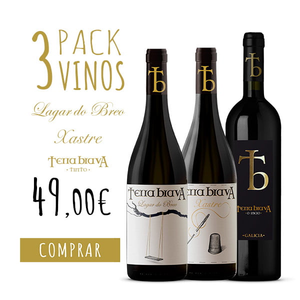 Pack 3 vinos de la Ribeira Sacra, Adega Terra Brava